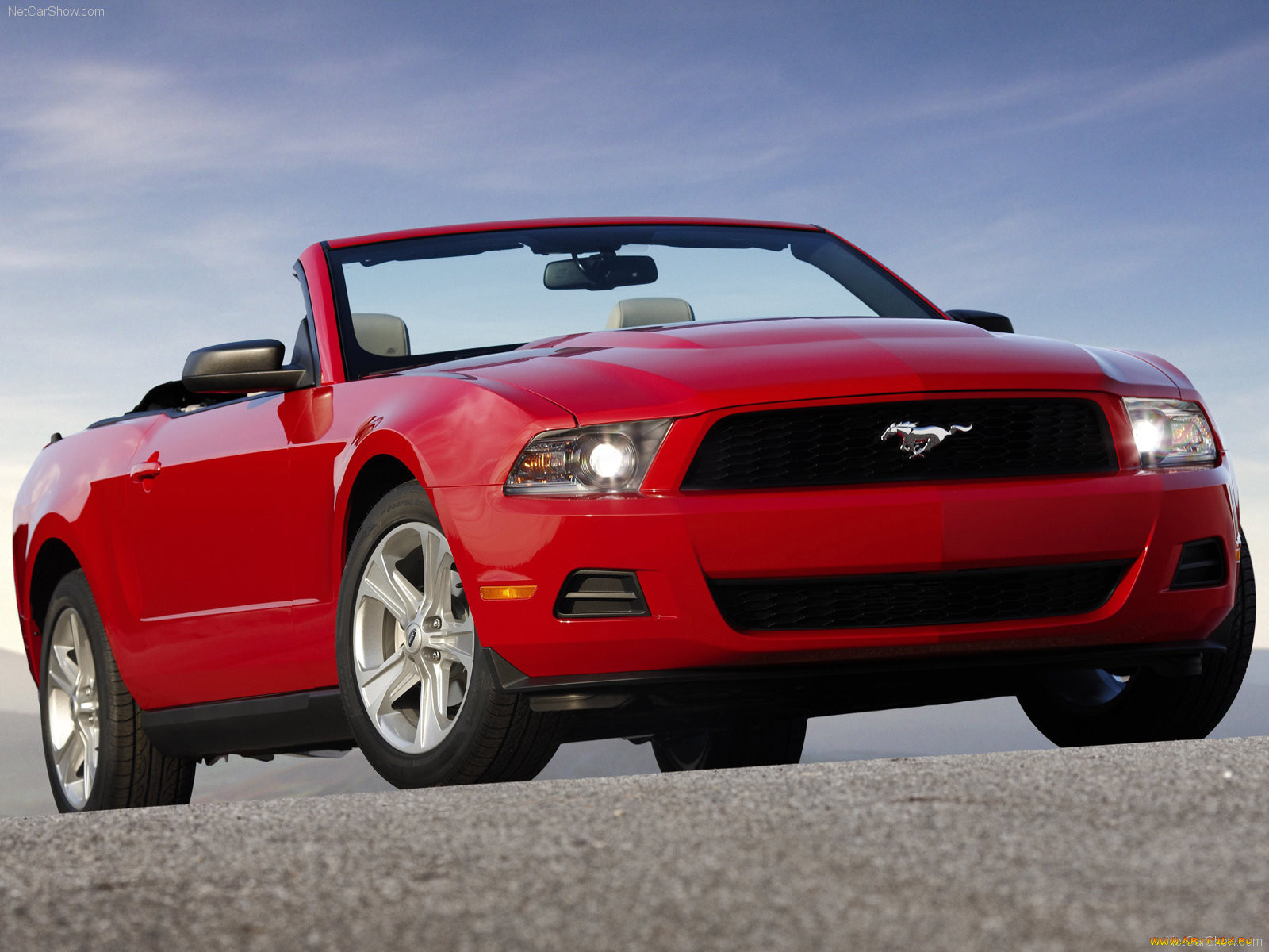 ford, mustang, convertible, 2010, 